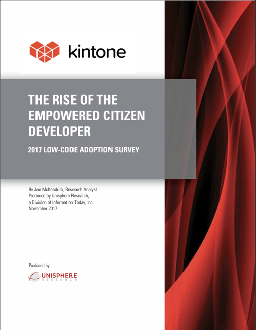 Citizen Developer Report - Kintone-Unisphere.png