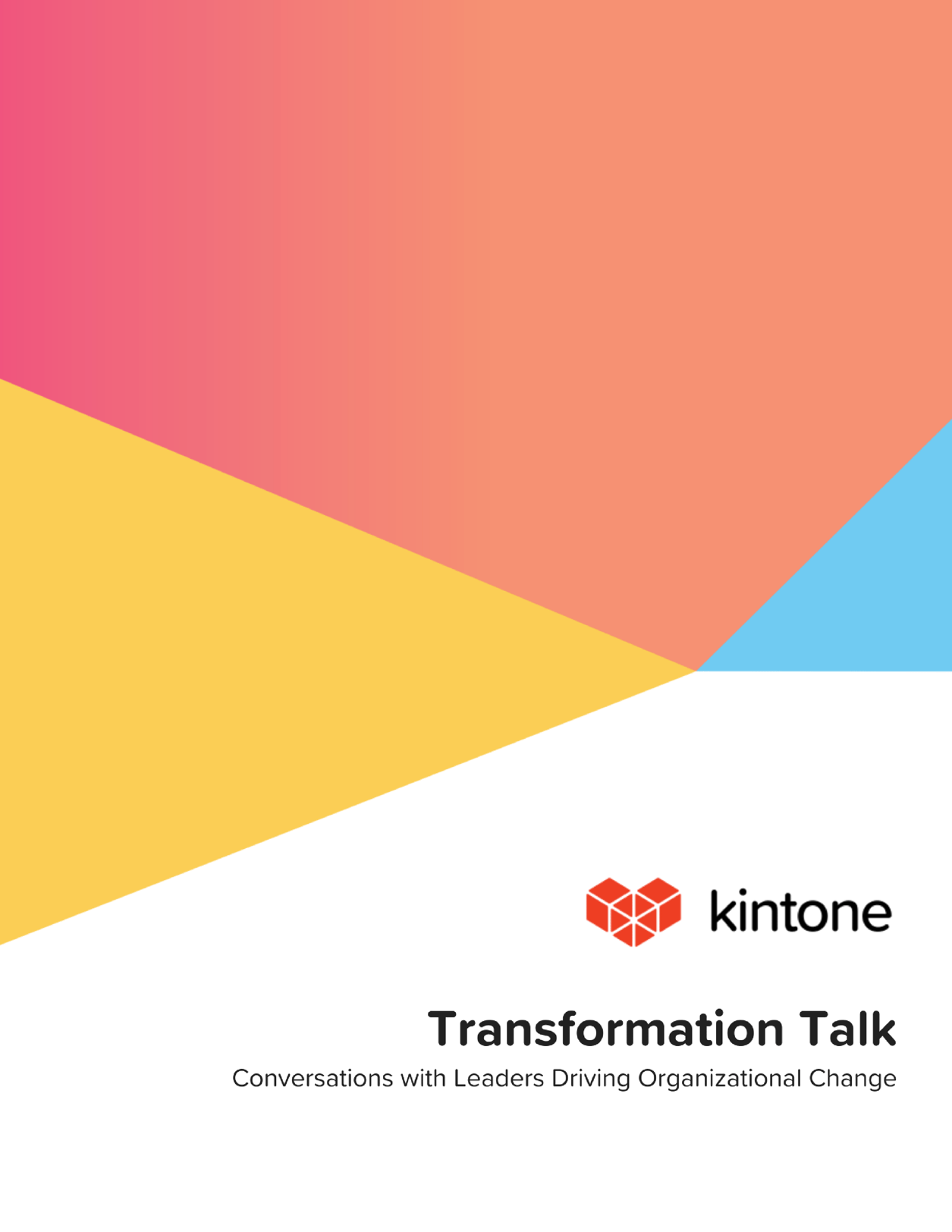 Transformation Talk eBook