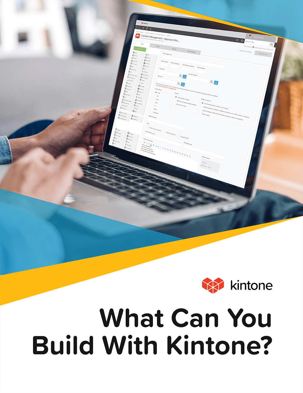 what can you build with Kintone cover